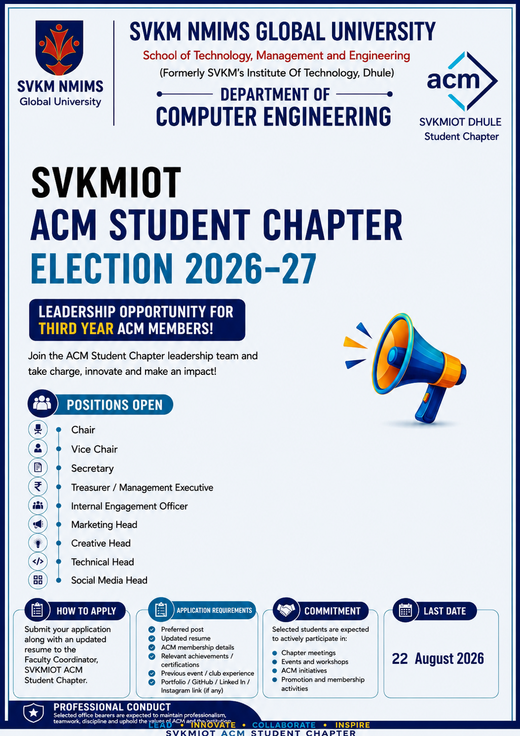 ACM Recruitment 2026